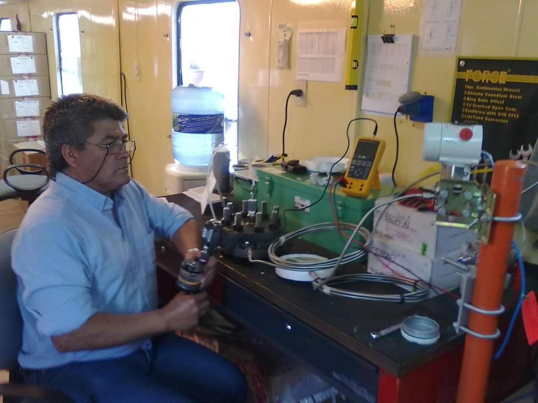 Mantenimiento en transformador